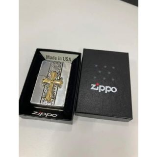 ジッポー(ZIPPO)のジッポー　クロスコンビメタル(タバコグッズ)