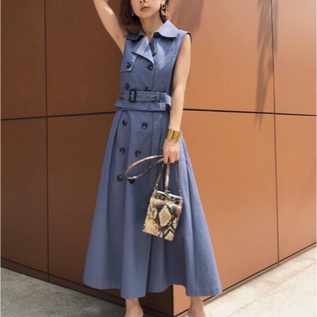 いバックル✓ Ameri VINTAGE - AMERI TRENCH LAYERED DRESSの通販 by