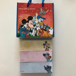 ディズニー(Disney)のディズニー 付箋紙(ノート/メモ帳/ふせん)