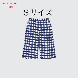 ユニクロ(UNIQLO)のユニクロ MARNI ワイドフィットボクシーショーツ S マルニ UNIQLO(ショートパンツ)