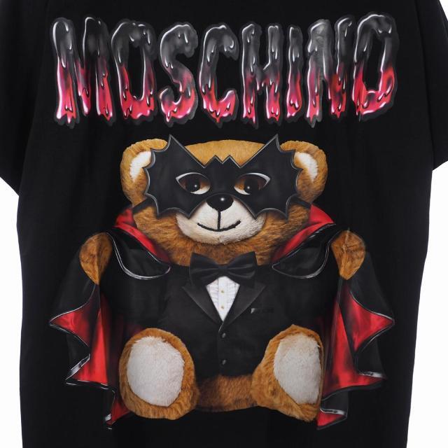 モスキーノ MOSCHINO 20SS バッド テディベア プリント Tシャツ