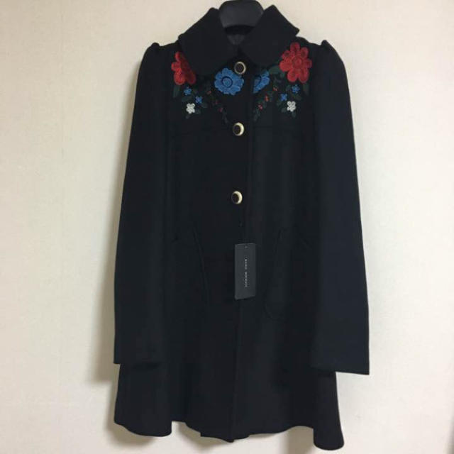 ZARA(ザラ)の【新品】送料込み ZARA 2019A/W 新作 コート ブラック レディースのジャケット/アウター(ロングコート)の商品写真