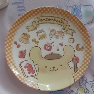 ポムポムプリン(ポムポムプリン)の📮♥️サンリオ　ポムポムプリン　メラミン皿(食器)