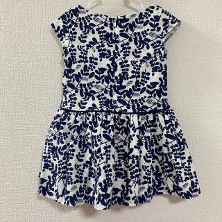 プチバトー(PETIT BATEAU)の美品　okaidi オカイディ　ワンピース　100 98(ワンピース)