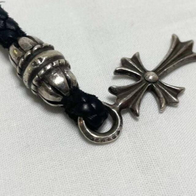 正規品 クロムハーツ CHROME HEARTS クロス レザー ストラップ 3