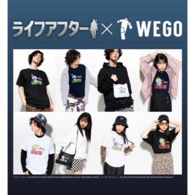 WEGO(ウィゴー)のLIFEAFTER ライフアフターTシャツサコッシュセット メンズのトップス(シャツ)の商品写真
