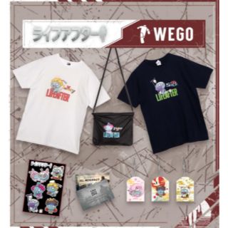 ウィゴー(WEGO)のLIFEAFTER ライフアフターTシャツサコッシュセット(シャツ)