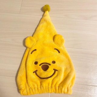 クマノプーサン(くまのプーさん)のプーさん　吸水キャップ(タオル/バス用品)