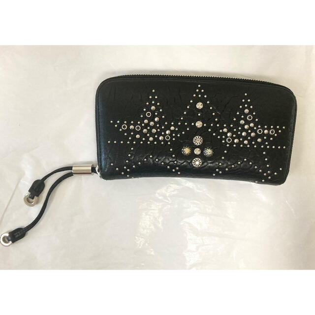 JIMMY CHOO ジミーチュウ パープル ラウンドジップ 長財布