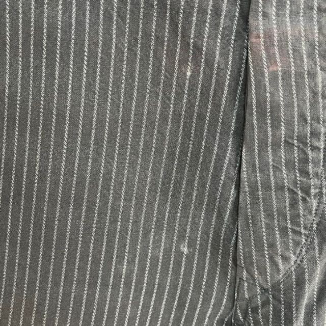 RRL シンチバック ブラック ストライプ ワークパンツ サスペンダー