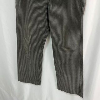 【希少】RRL BLACK STRIPE TROUSERS シンチバック