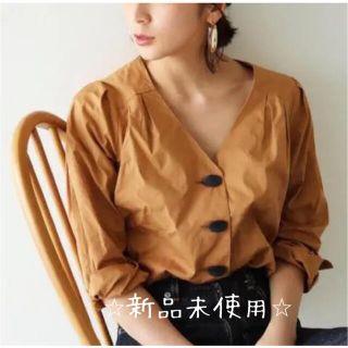 トゥデイフル(TODAYFUL)のTODAYFUL Vneck tuck shirts(シャツ/ブラウス(長袖/七分))