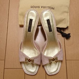 ルイヴィトン(LOUIS VUITTON)の美品❇️ミュール 23cm【ルイヴィトン】(サンダル)