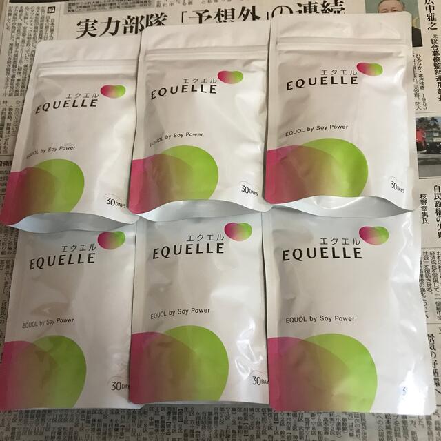 大塚製薬 エクエル EQUELLE 30日分(120粒) ×6袋 正規品