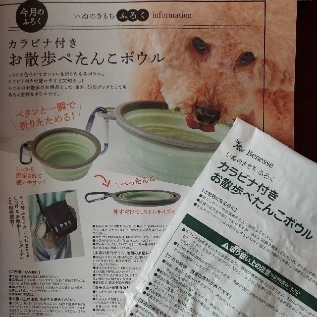 いぬの気持ち　付録　８点 その他のペット用品(犬)の商品写真