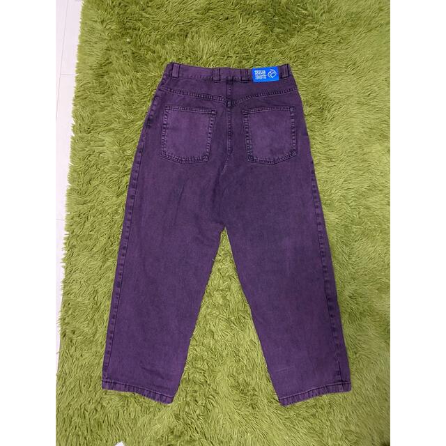 POLAR SKATE BIG BOY JEANS PURPLE BLACK美品