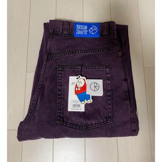 POLAR - POLAR SKATE BIG BOY JEANS PURPLE BLACK美品の通販 by ちくわ