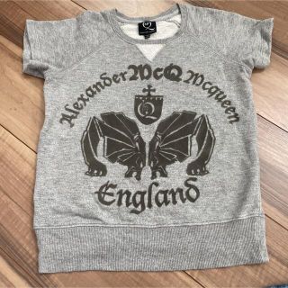 アレキサンダーマックイーン(Alexander McQueen)のアレキサンダーマックイーン　tシャツ  スウェット素材(Tシャツ(半袖/袖なし))