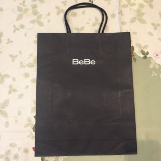 ベベ(BeBe)のべべ 中サイズ ショップ袋(ショップ袋)