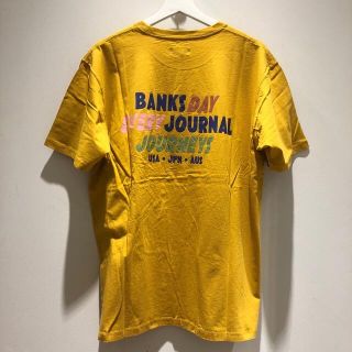 バンクスジャーナル Ｌ DARK MUSTARD Tシャツ 新品未使用です！(Tシャツ/カットソー(半袖/袖なし))