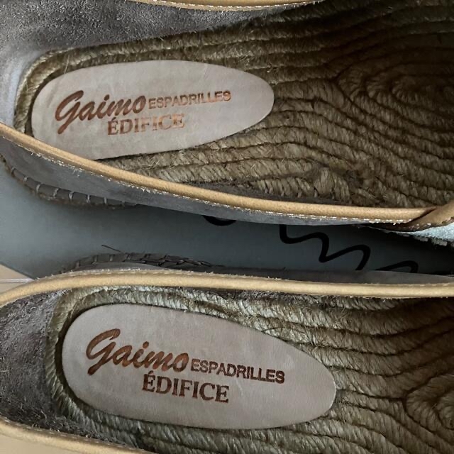 gaimo(ガイモ)のエディフィス別注  gaimo エスパドリーユ メンズの靴/シューズ(スリッポン/モカシン)の商品写真