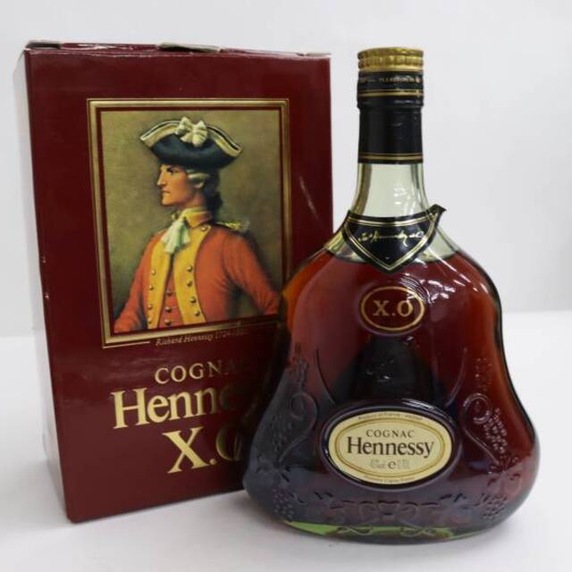 Hennessy ヘネシー XO 金キャップ グリーンボトル