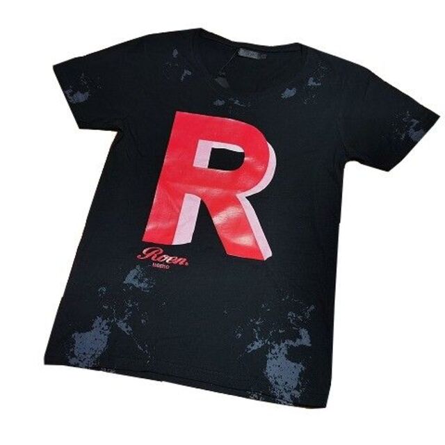 Roen(ロエン)の【新品】Roen R Tシャツ 半袖【Ｍ】ロエン 芸能人 高原啓 メンズのトップス(Tシャツ/カットソー(半袖/袖なし))の商品写真