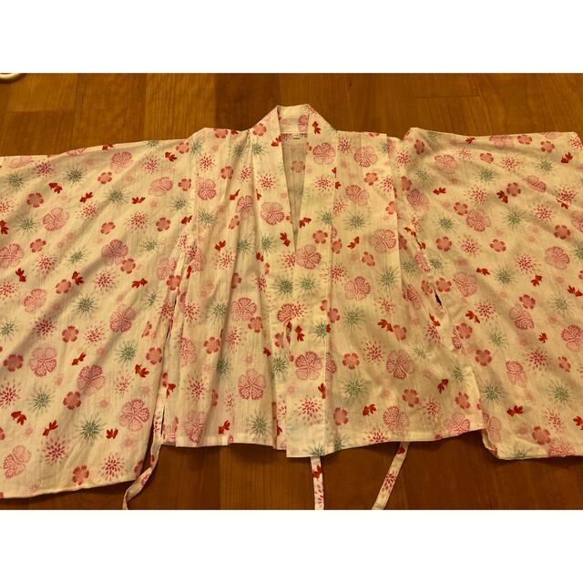 浴衣　110 センチ　西松屋　 キッズ/ベビー/マタニティのキッズ服女の子用(90cm~)(甚平/浴衣)の商品写真