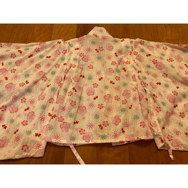 浴衣　110 センチ　西松屋　 キッズ/ベビー/マタニティのキッズ服女の子用(90cm~)(甚平/浴衣)の商品写真