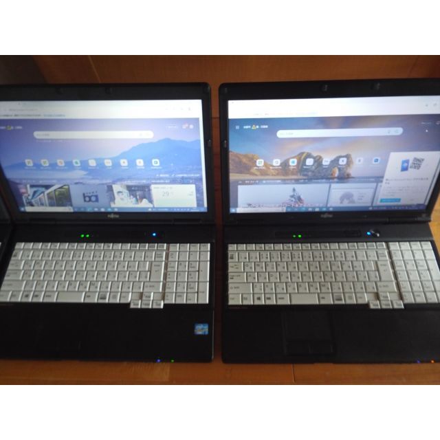 LIFEBOOK A572 /FX 4台セット i5-3320M　win10ソフト