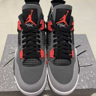 ナイキ(NIKE)のAIRJORDAN4 インフラレッド 27fm(スニーカー)