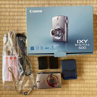 キャノン　IXYデジタル600(コンパクトデジタルカメラ)