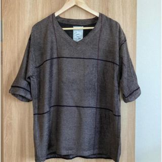 シャリーフ(SHAREEF)の【送料無料】シャリーフ 半袖 ブラウン おしゃれ オーバーサイズ(Tシャツ/カットソー(半袖/袖なし))