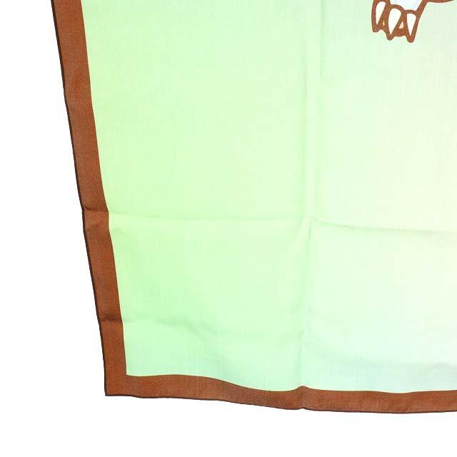 COACH(コーチ)のコーチ レキシー シグネチャー スカーフ 恐竜 ピンク 茶 緑 水色 レディースのファッション小物(バンダナ/スカーフ)の商品写真