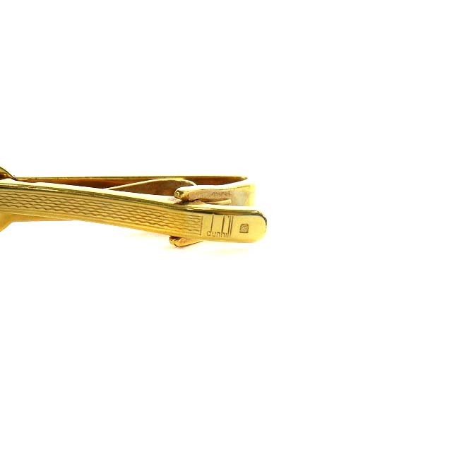 Dunhill(ダンヒル)のダンヒル カフスボタン ネクタイピン 2点セット ゴールド金具 ゴールド色 青 メンズのファッション小物(ネクタイピン)の商品写真
