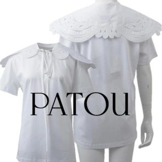 ドゥロワー(Drawer)のDrawer購入　PATOU/パトゥ　エンブロイダリーつけ襟　カットソー付(つけ襟)