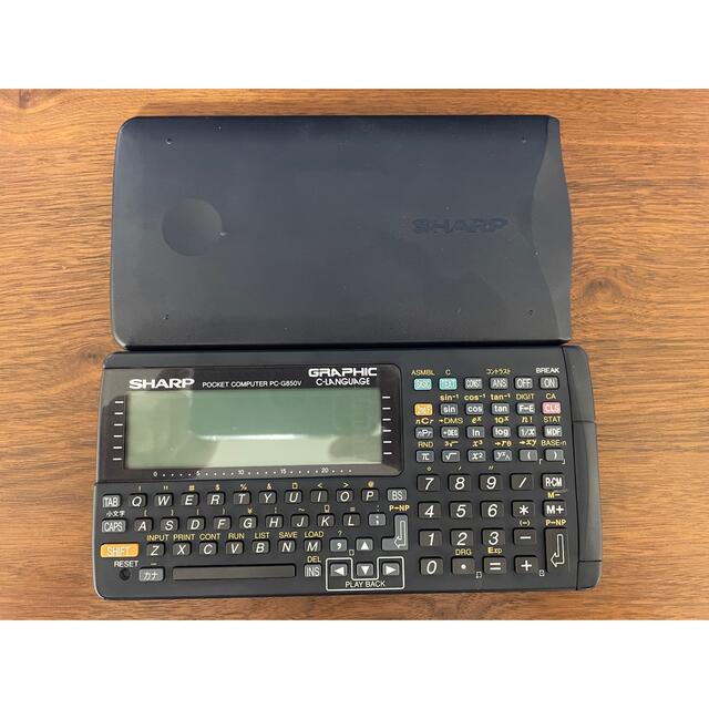 SHARP ポケコン　PC-G850V関数電卓