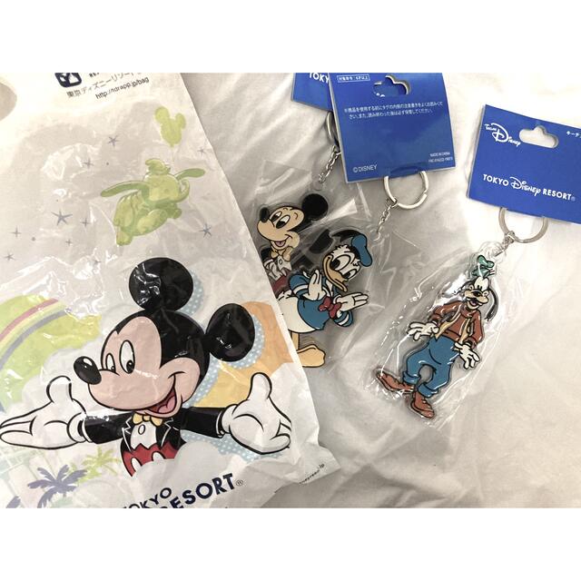 Disney(ディズニー)のミッキー　ドナルド　グーフィー　ストラップ エンタメ/ホビーのおもちゃ/ぬいぐるみ(キャラクターグッズ)の商品写真