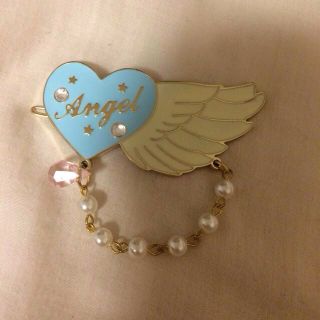 スイマー(SWIMMER)のハートエンジェルバレッタ(ヘアピン)