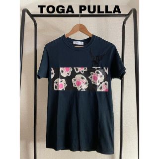 トーガ(TOGA)のTOGA PULLA トーガプルラ　Tシャツ　イーグル刺繍　プリント(Tシャツ(半袖/袖なし))