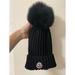 MONCLER - モンクレールニット帽の通販 by lutasachi☆|モンクレール