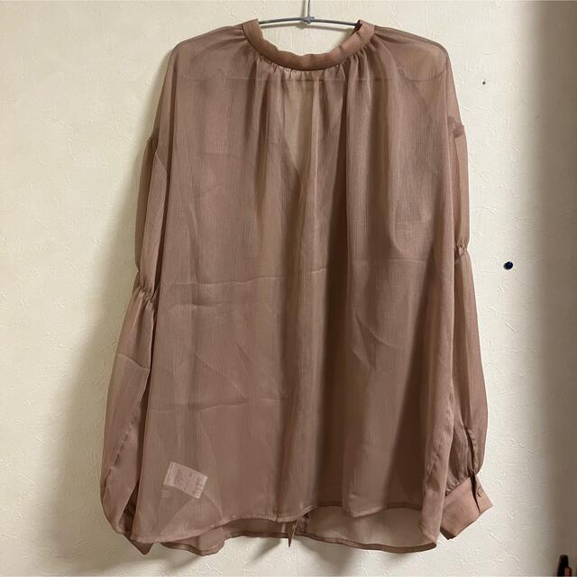 mystic(ミスティック)の【kaorin.様専用】シアーシャツ　ミスティック レディースのトップス(シャツ/ブラウス(長袖/七分))の商品写真