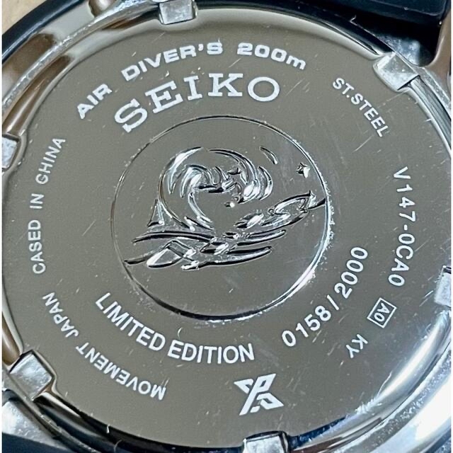 SEIKO(セイコー)のセイコー ソーラーダイバー ミニツナ メンズの時計(腕時計(アナログ))の商品写真