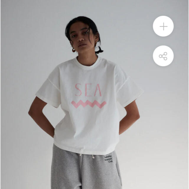 SEA(シー)のsea Tシャツ　新品未使用　1 ロゴ　seajapan レディースのトップス(Tシャツ(半袖/袖なし))の商品写真