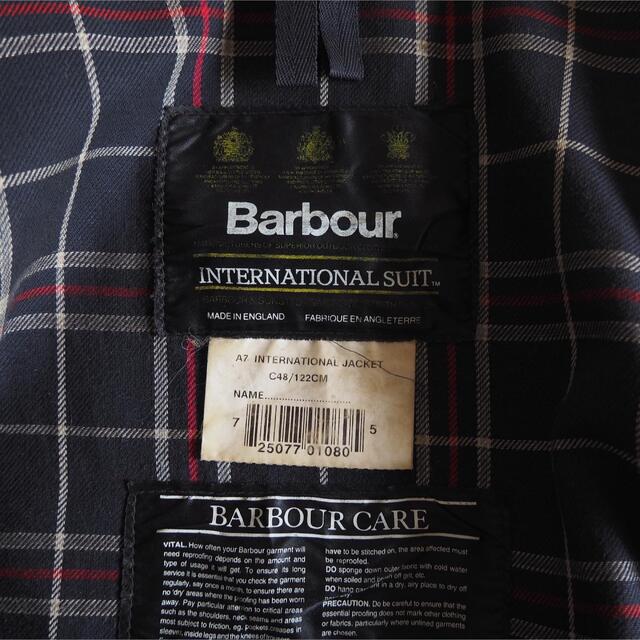 Barbour(バーブァー)のBarbour "INTERNATIONAL SUIT" 90's メンズのジャケット/アウター(ライダースジャケット)の商品写真