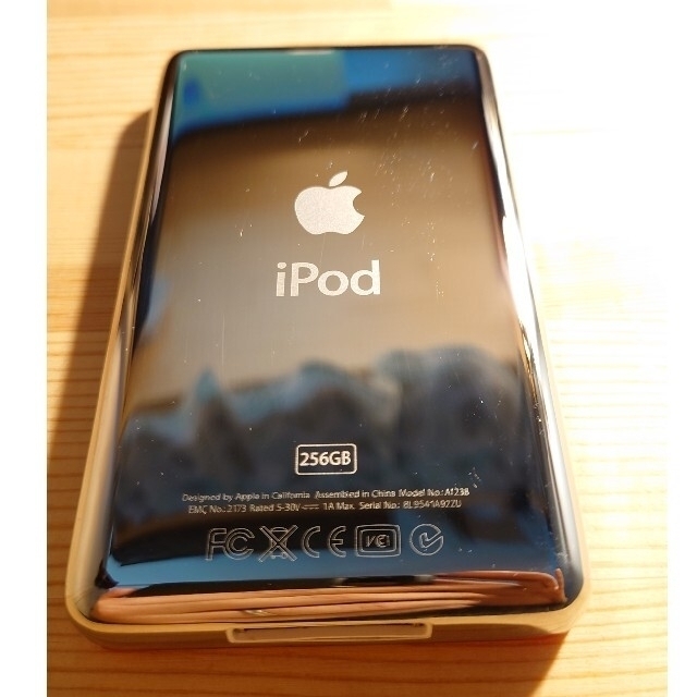 iPod(アイポッド)の【imod】ipod classic第5世代256GB2000mAh スマホ/家電/カメラのオーディオ機器(ポータブルプレーヤー)の商品写真