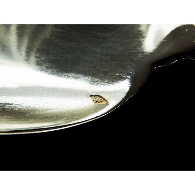 ピュイフォルカ　シルバーデザートスプーン&フォーク　Moderne　純銀 インテリア/住まい/日用品のキッチン/食器(カトラリー/箸)の商品写真