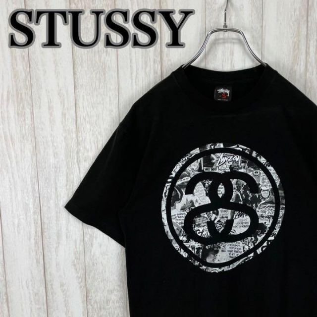 超希少】old stussy オールド ステューシー 90s SSロゴTシャツ | mezcla.in