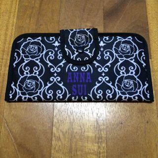 アナスイ(ANNA SUI)のnatsuki様専用 ANNA SUI 母子手帳ケース ブラック×パープル(母子手帳ケース)