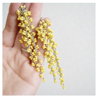 アングリッド(Ungrid)のSea Grapes YELLOW イヤリング／ピアス(イヤリング)